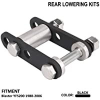 Kit de suspensión Trasera para Motocicleta Yamaha Blaster YFS200 1988-2006- Color Negro